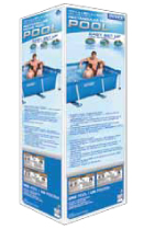 Verpakking intex metal frame pool