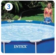 Intex Metal Frame Pool opzetten