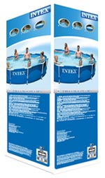 Verpakking intex metal frame pool