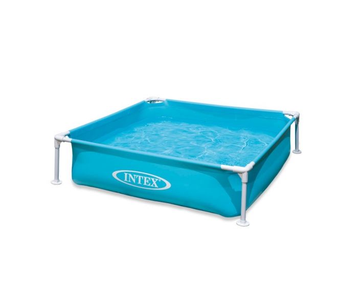 Veilig Publiciteit leerplan INTEX™ kinderzwembad - Mini Frame Pool - blauw (122 x 122 cm)