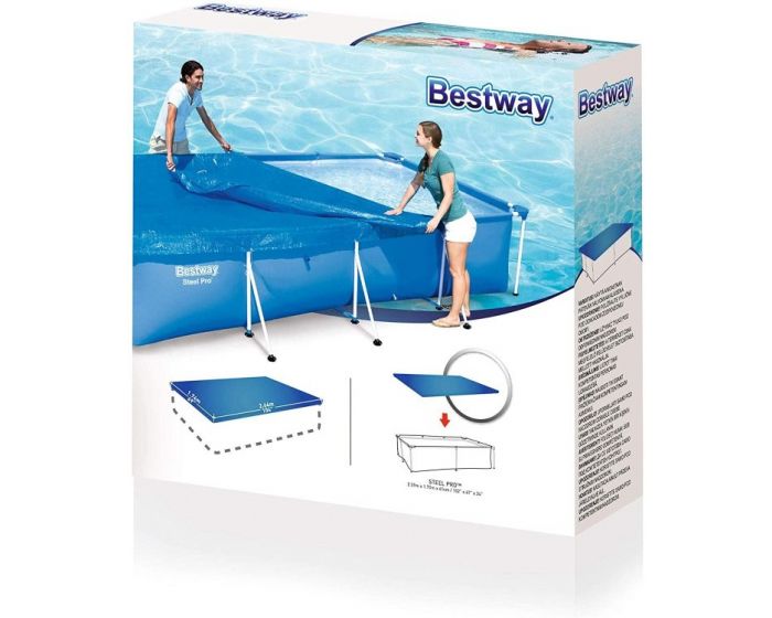 Huichelaar Op risico Afstoting Bestway zwembad afdekzeil - 259 x 170 cm kopen | Top Zwembadshop